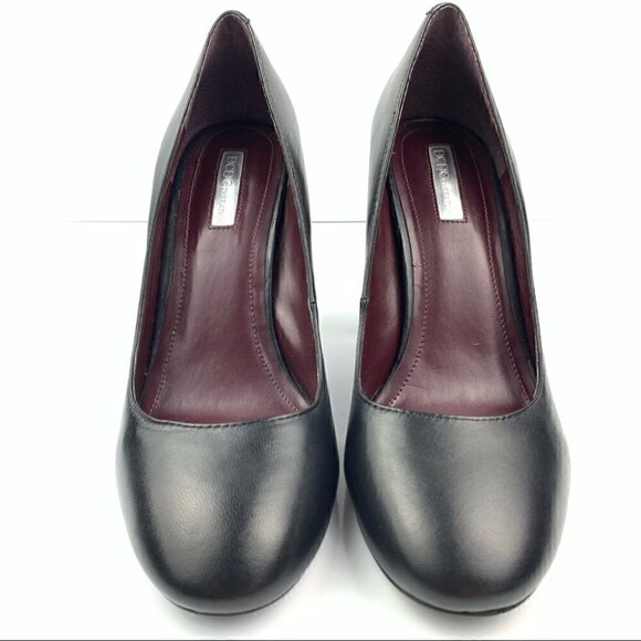 BCBgeneration womens heels size 9 38 black chunky goth career - Picture 2 of 11